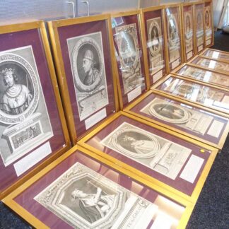 Large Collection Of Prints Of The 15 Kings of England