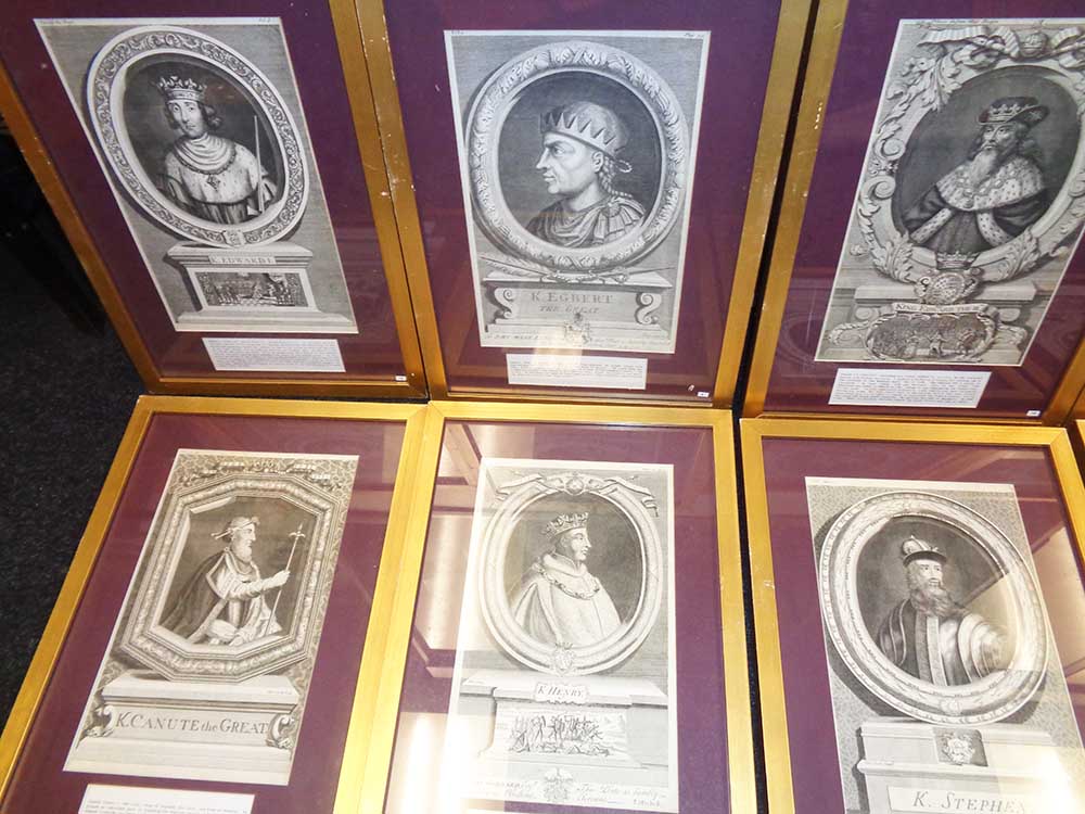 Large Collection Of Prints Of The 15 Kings of England - Image 2