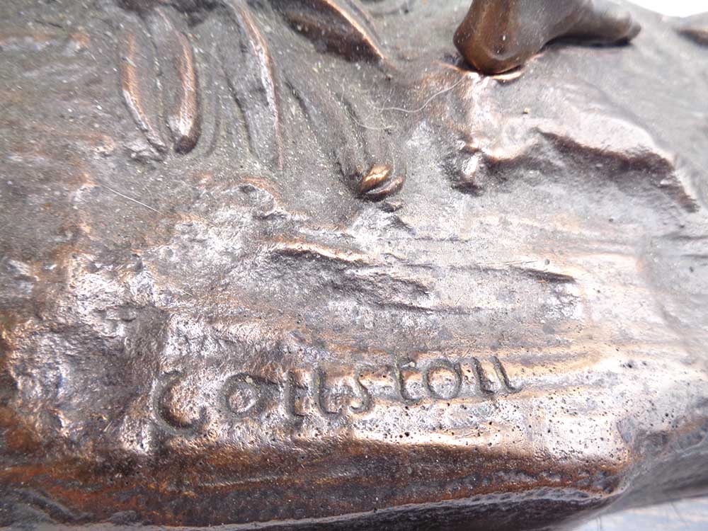 20th Century Coustou Copper Patinated Marly Horse Bronze - Image 3