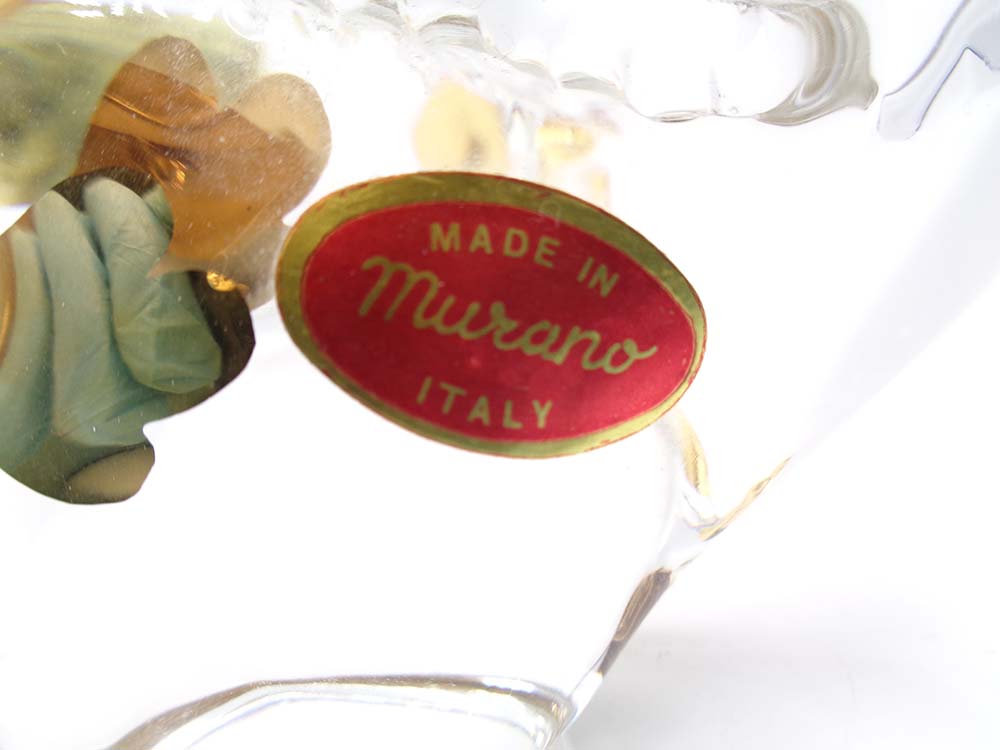 Rare Collection Of Murano 24ct Gold Leaf Glass Animals - Image 6