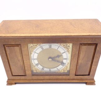 A Scarce Nathan & Co of Birmingham Walnut Cased Bracket Clock