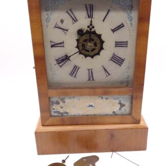 Victorian American Waterbury Pendulum Clock
