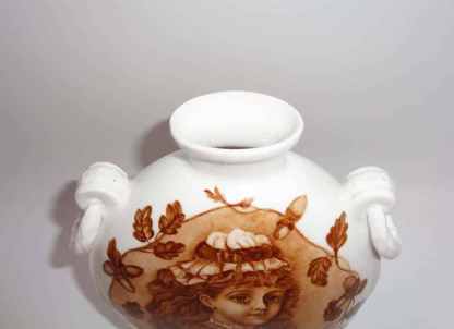 Rare Victorian (1877-1890) Royal Derby Crown Vase - Image 4