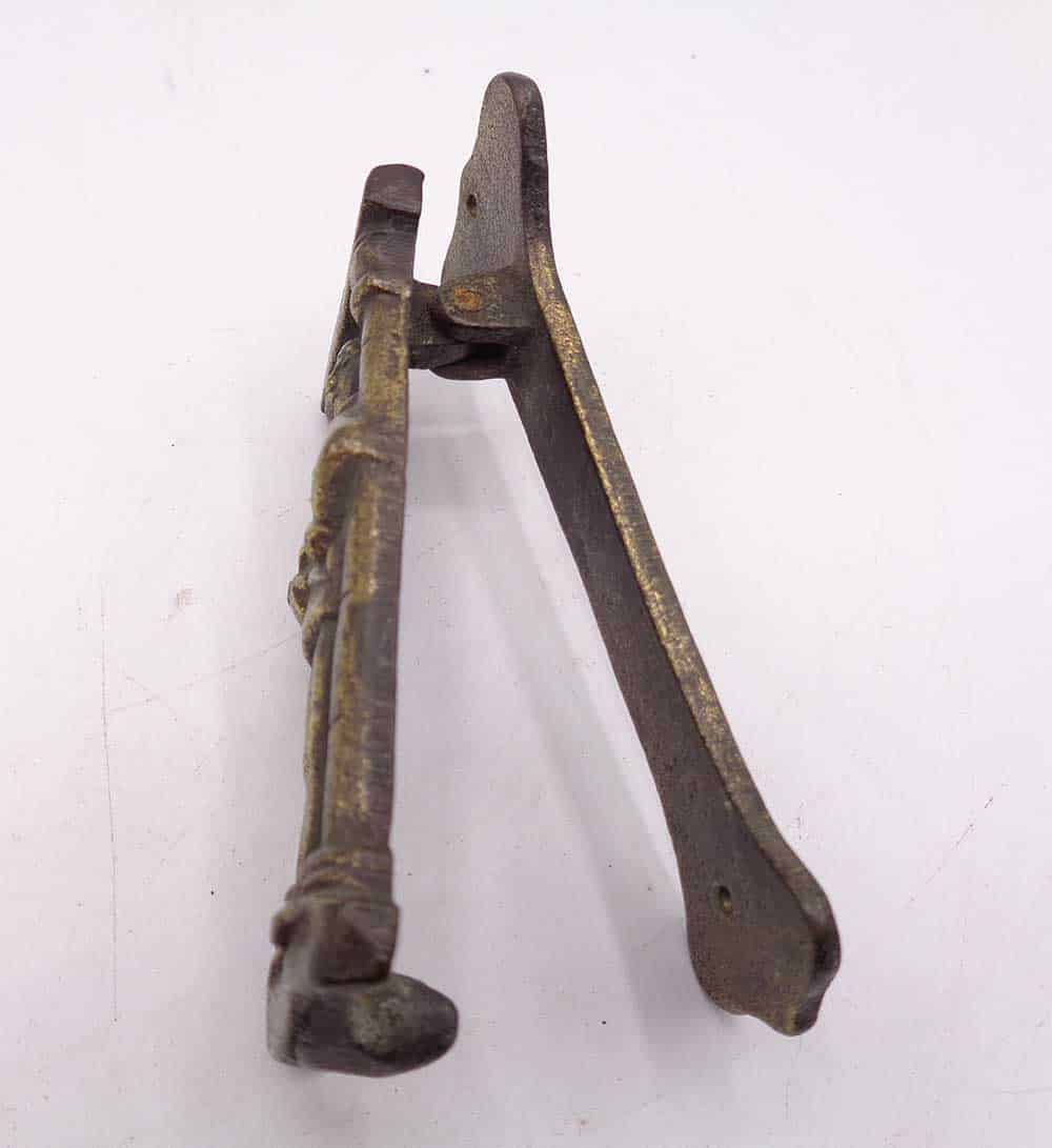 Vintage Cast Brass Door Knocker Shakespeare