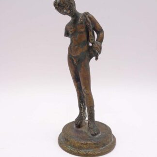 Solid Bronzed Figurine Of David