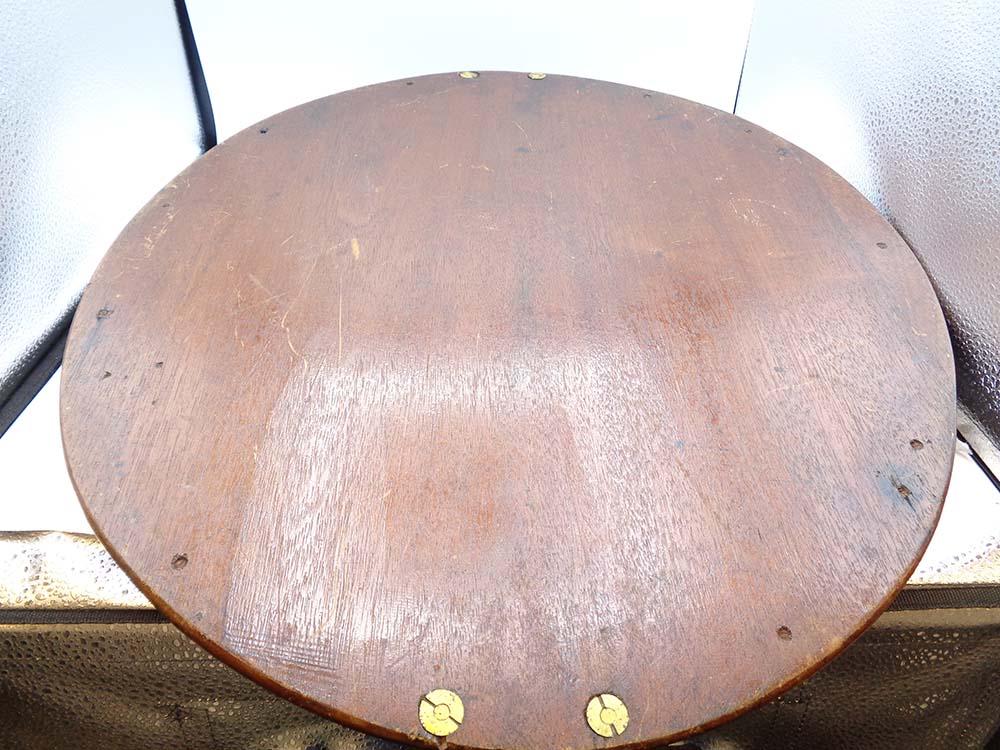18th Century Georgian Large Oval Galleried & Brass handled Inlaid Tray - Image 5