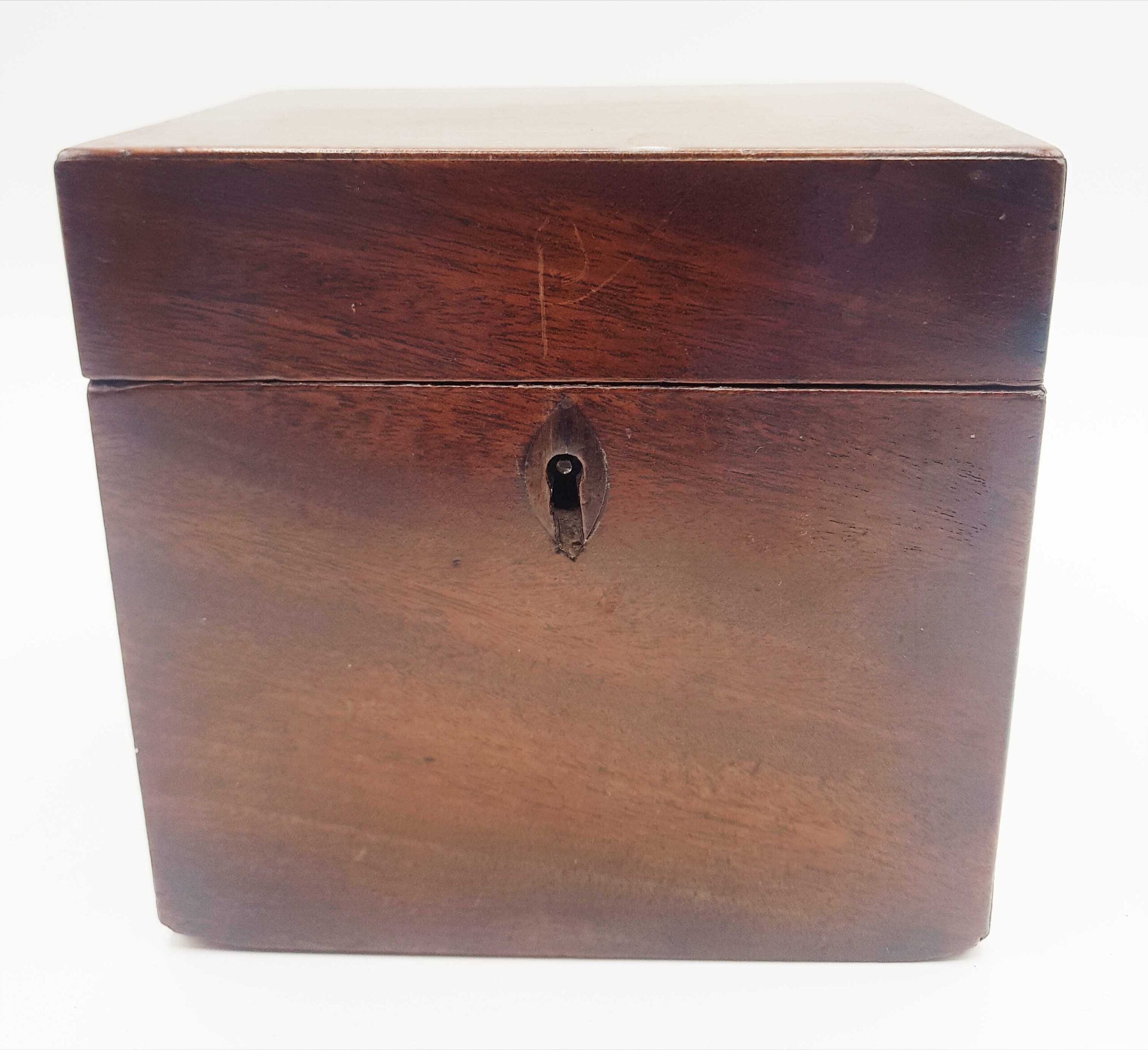 Antique Mahogany Tea Caddy