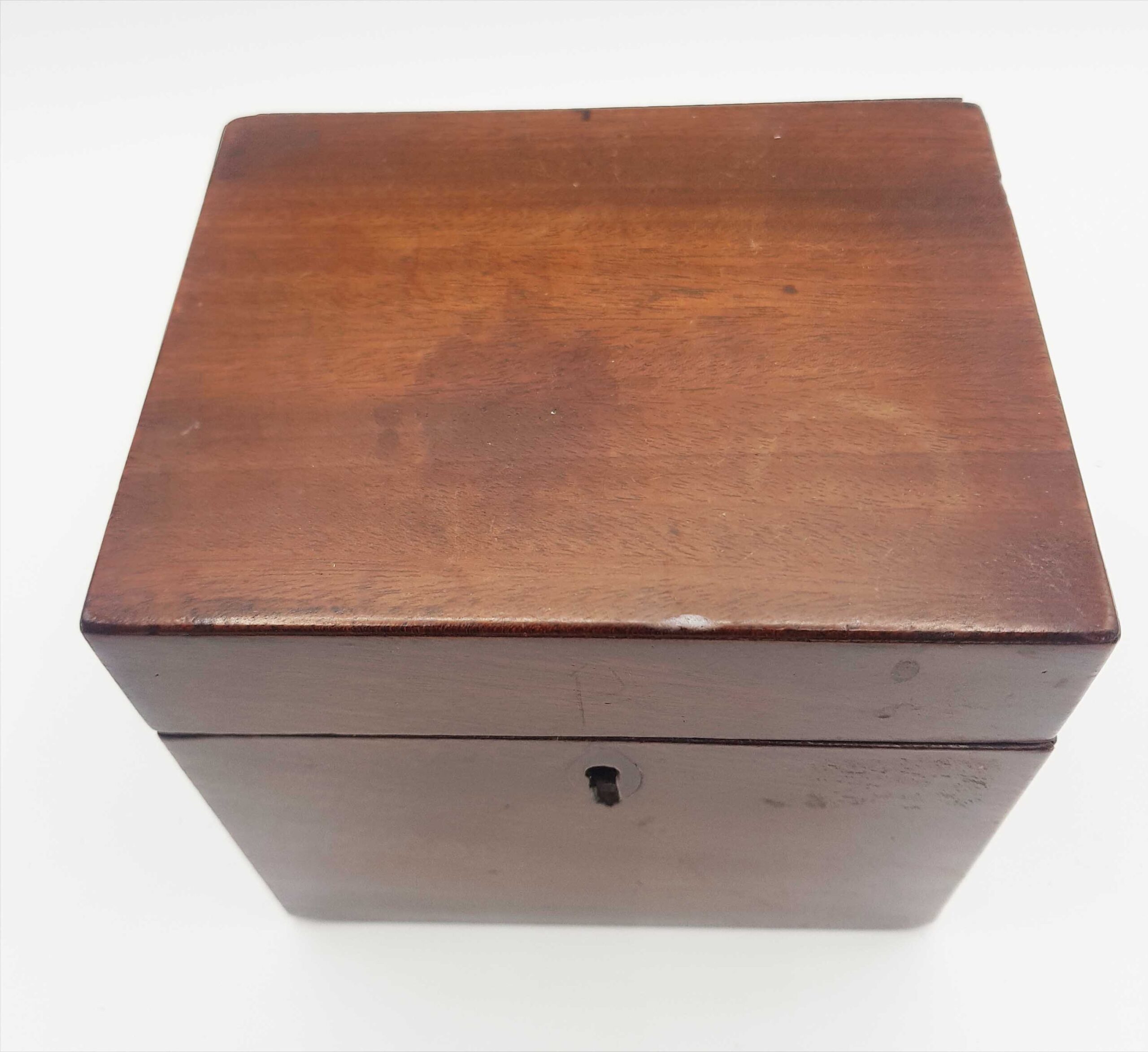 Mahogany 19th Century Box Tea Caddy - Image 2