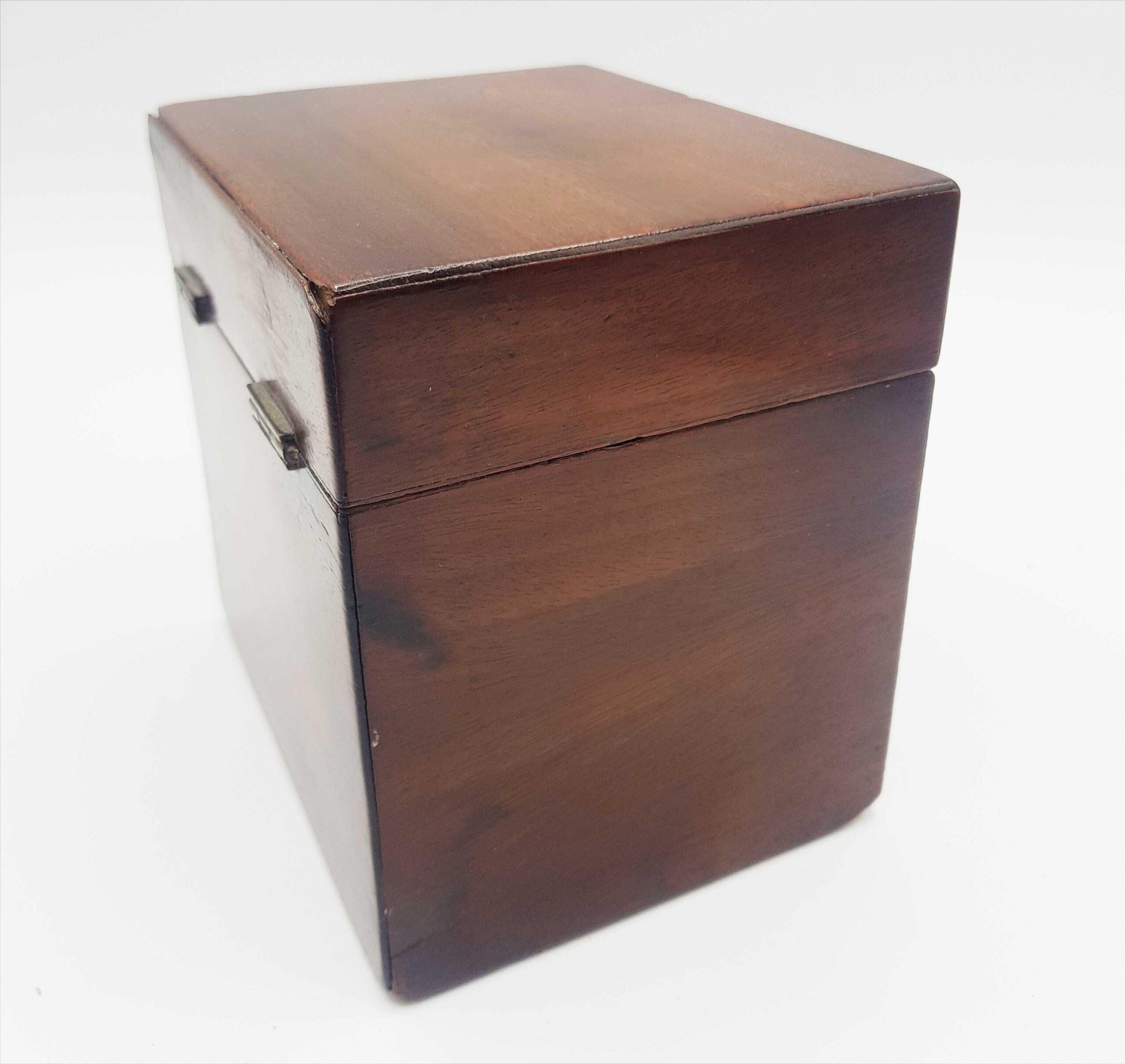 Mahogany 19th Century Box Tea Caddy - Image 4
