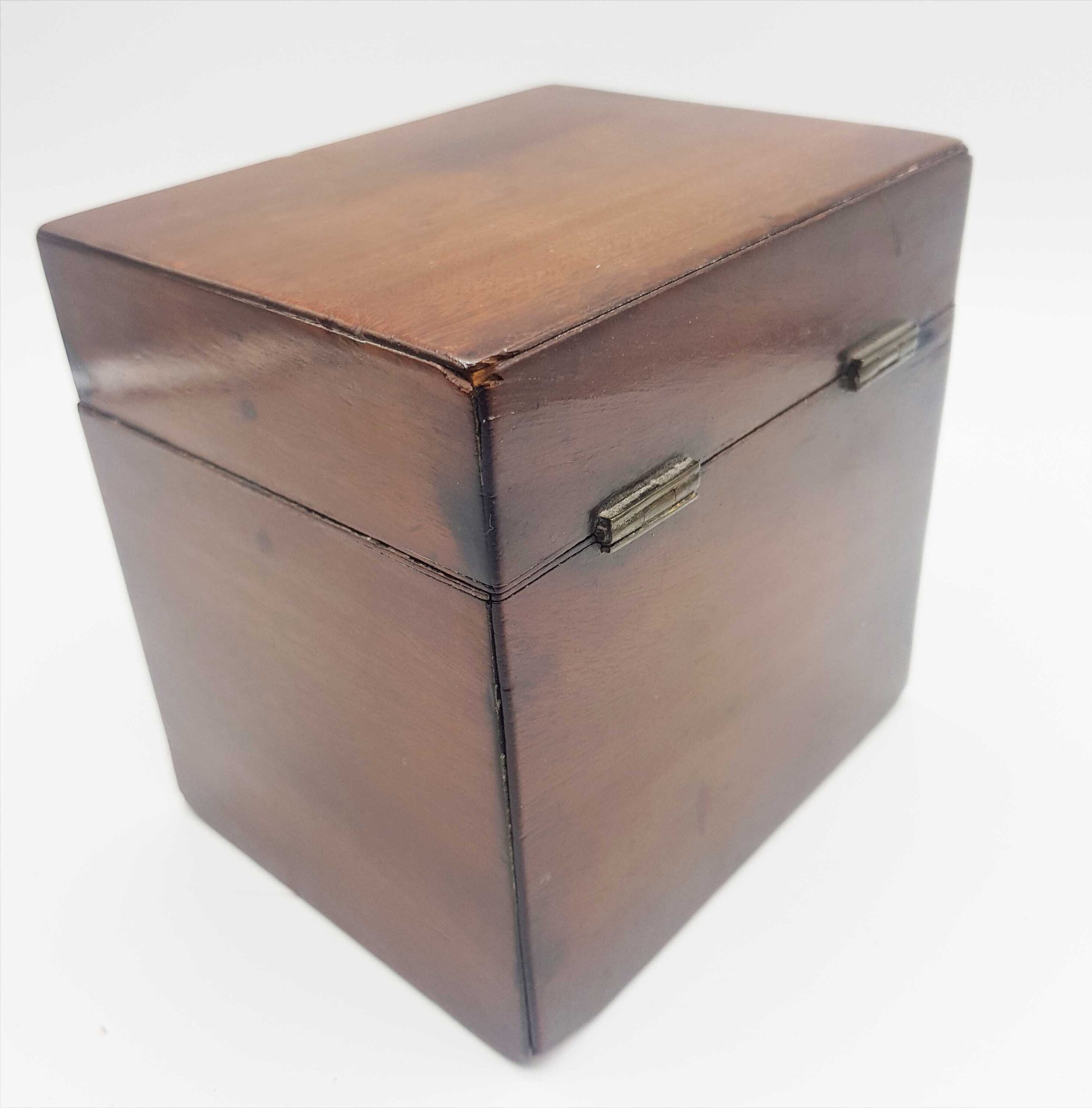 Mahogany 19th Century Box Tea Caddy - Image 3