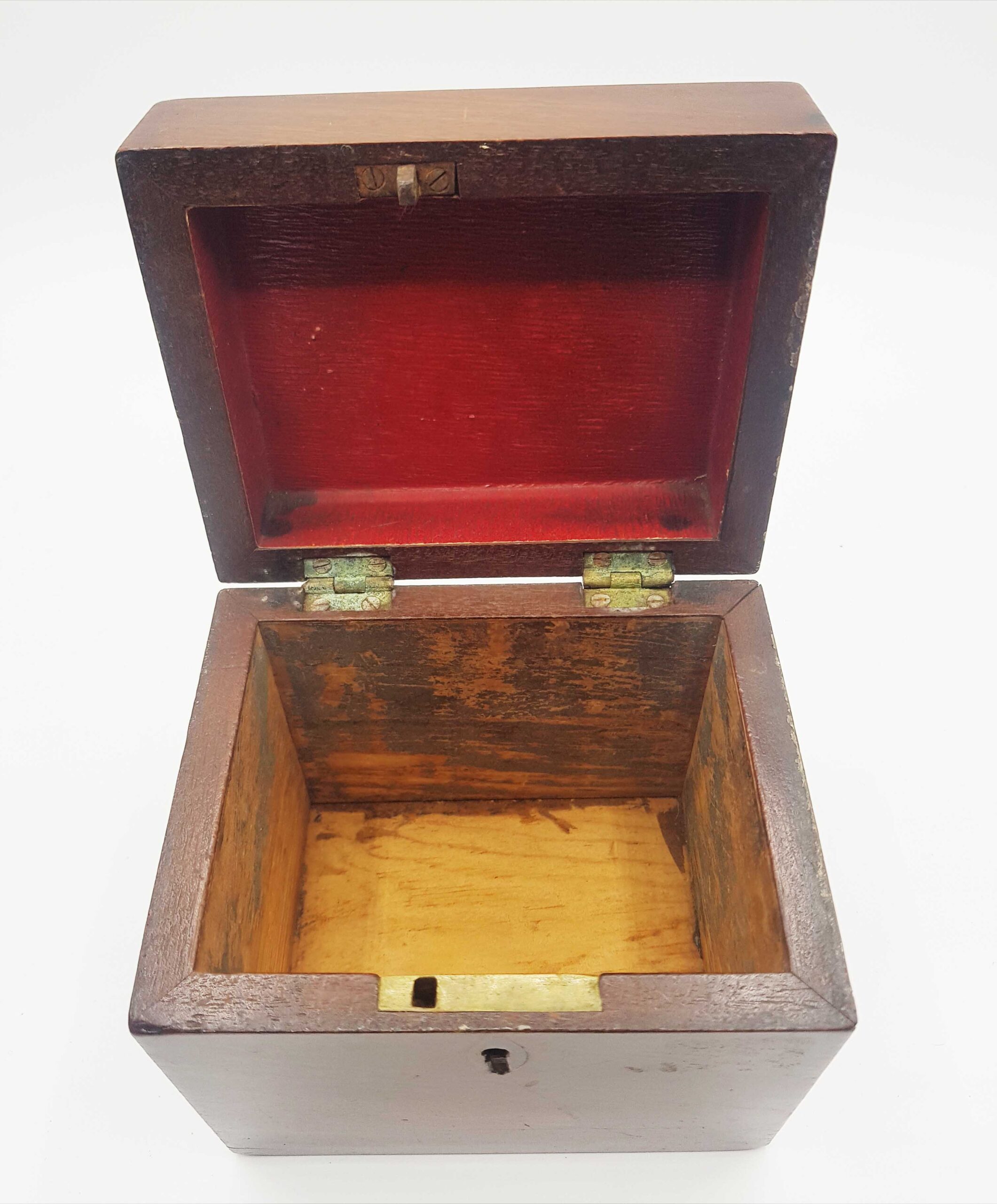 Mahogany 19th Century Box Tea Caddy - Image 6