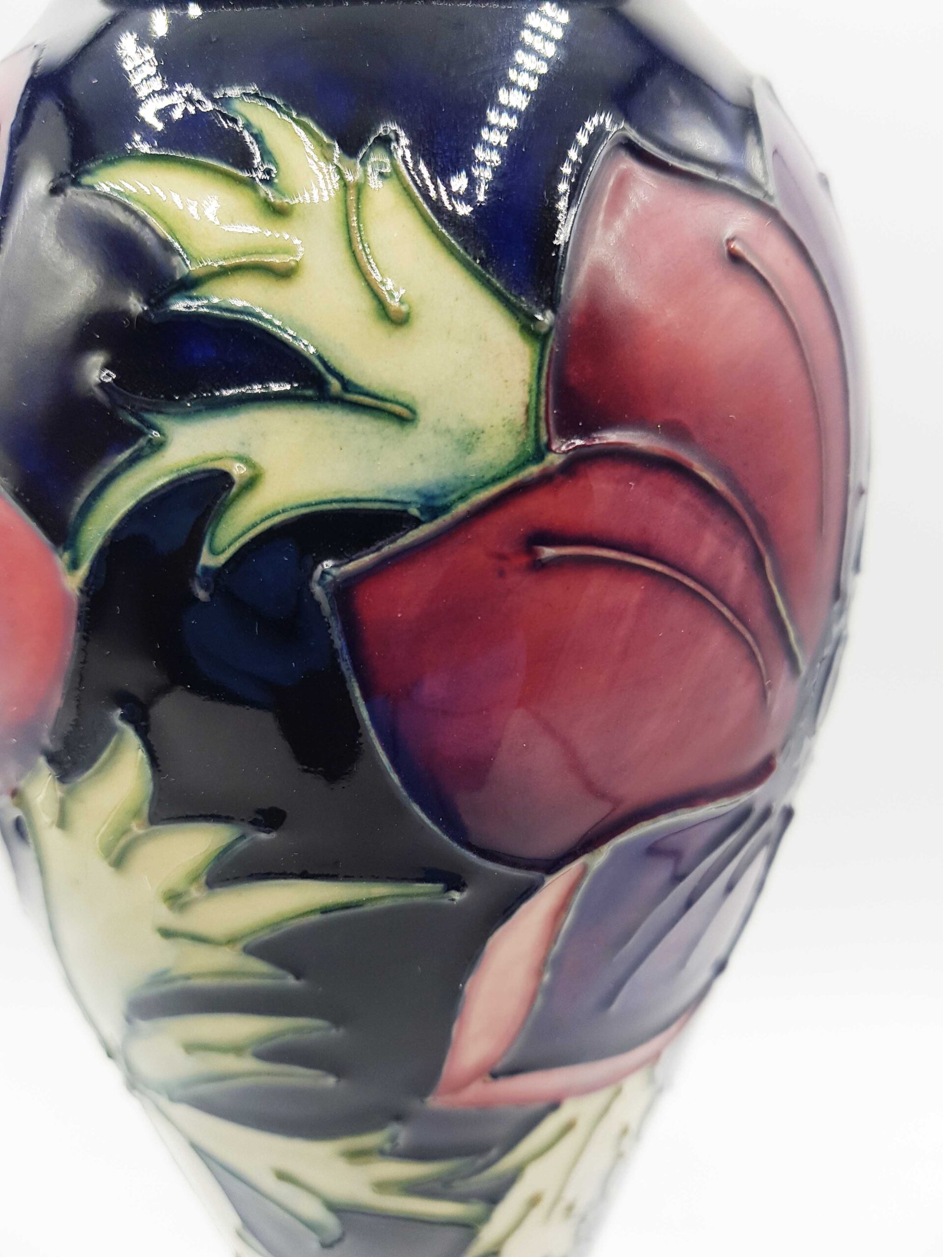 Moorcroft Limited Edition Anemone Baluster Vase 28cm H - Image 3