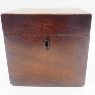 Antique Mahogany Tea Caddy