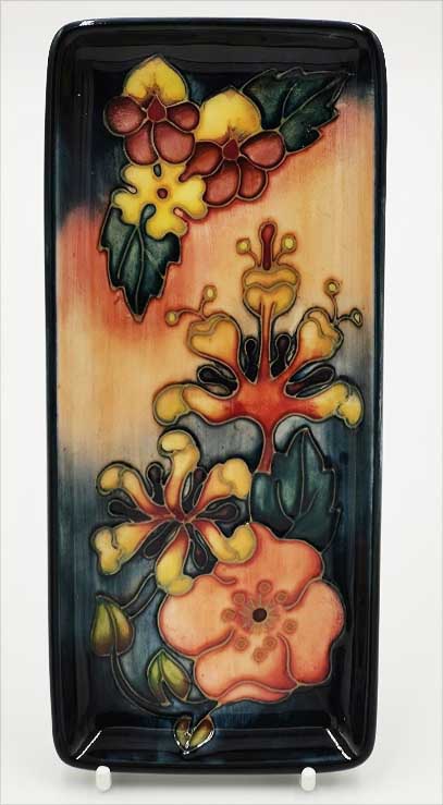 Moorcroft Oberon Design Tray By Rachel Bishop