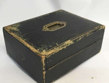 Victorian Charles Henry Leather Bound Stationery Box