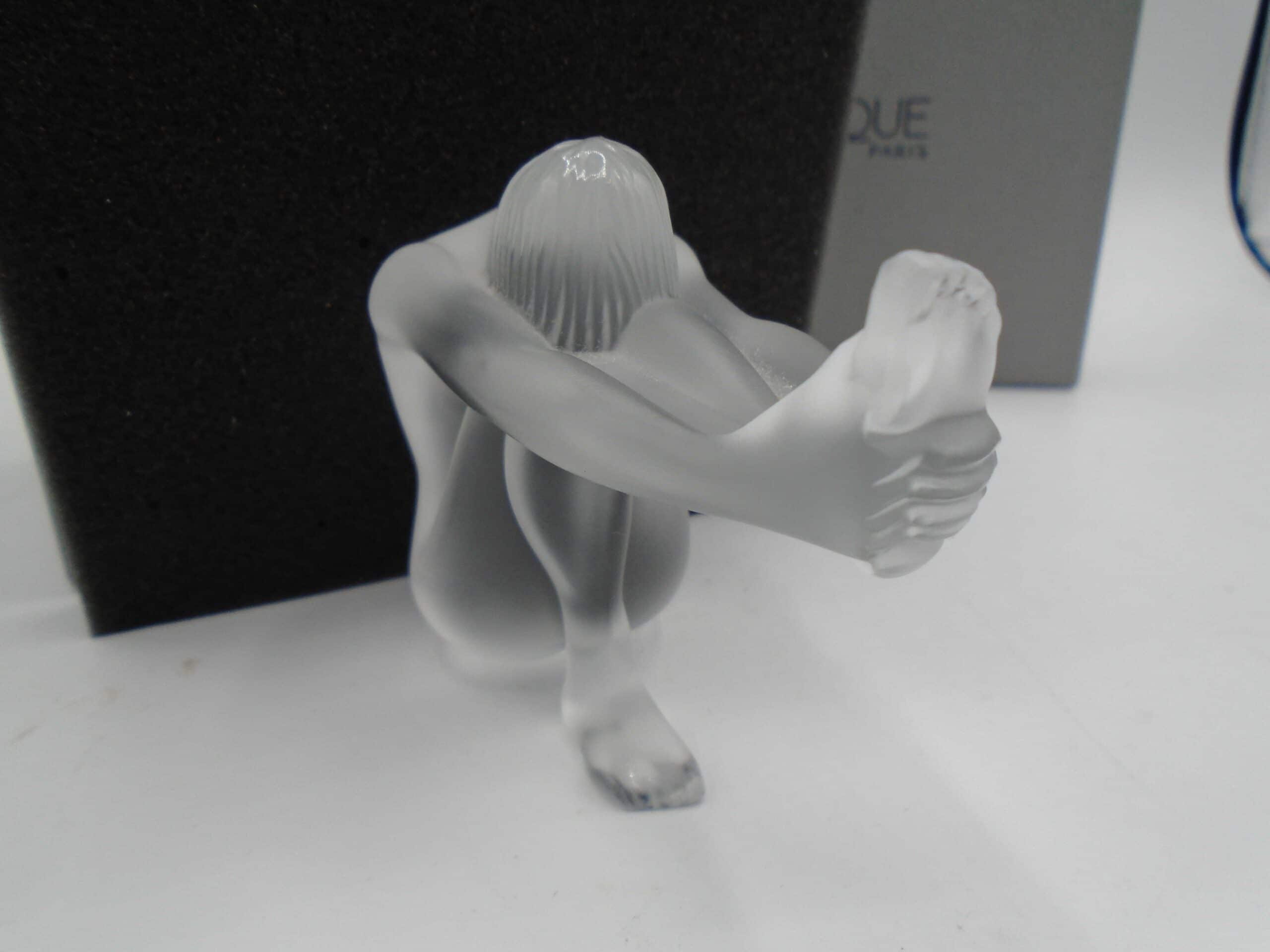 Lalique Nude Temptation Female Figure - Image 4