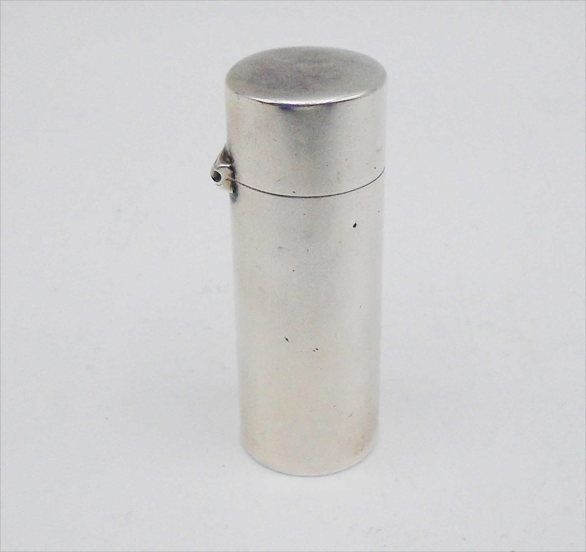 Victorian Solid Silver Scent bottle Holder