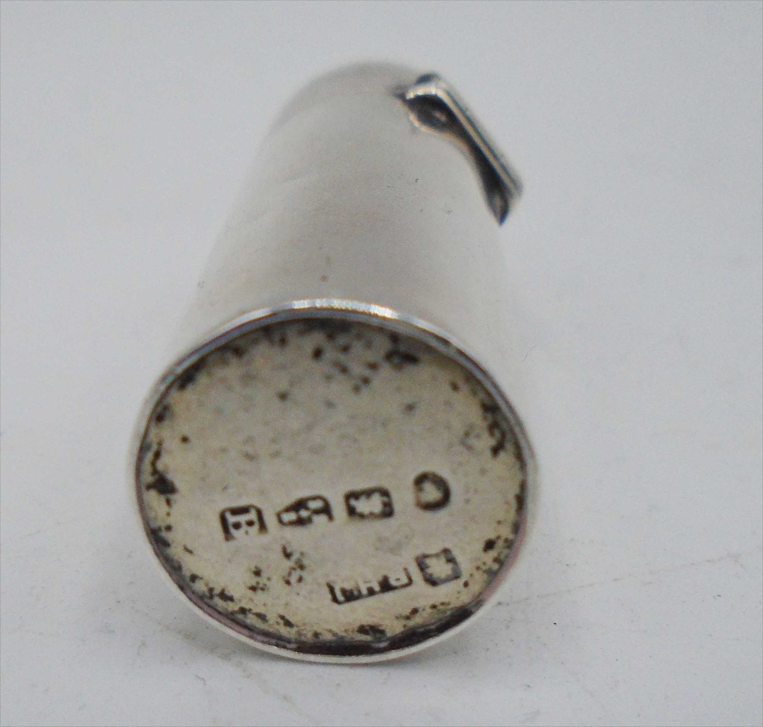 Victorian Solid Silver Scent bottle Holder - Image 3