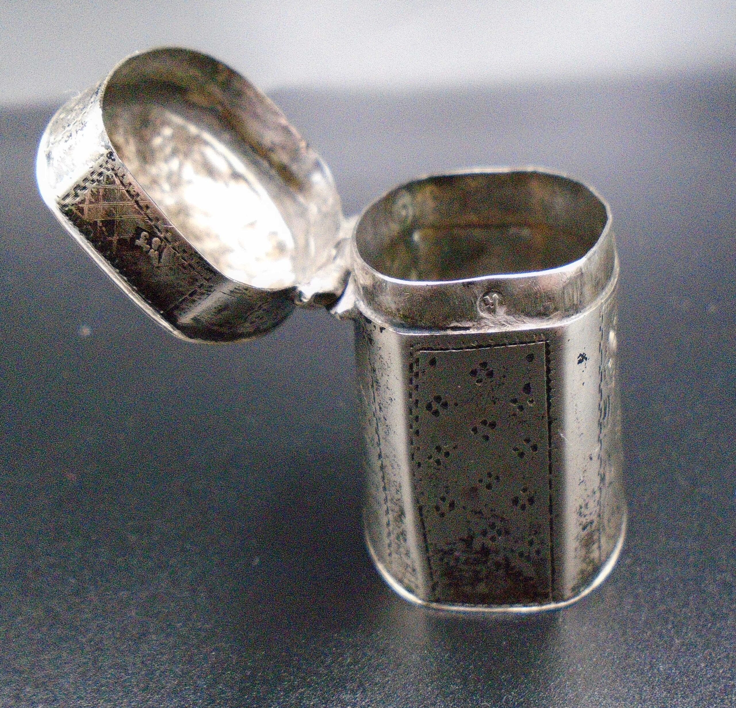 19th Century Dutch Silver Lodderein Ornate Box - Image 8