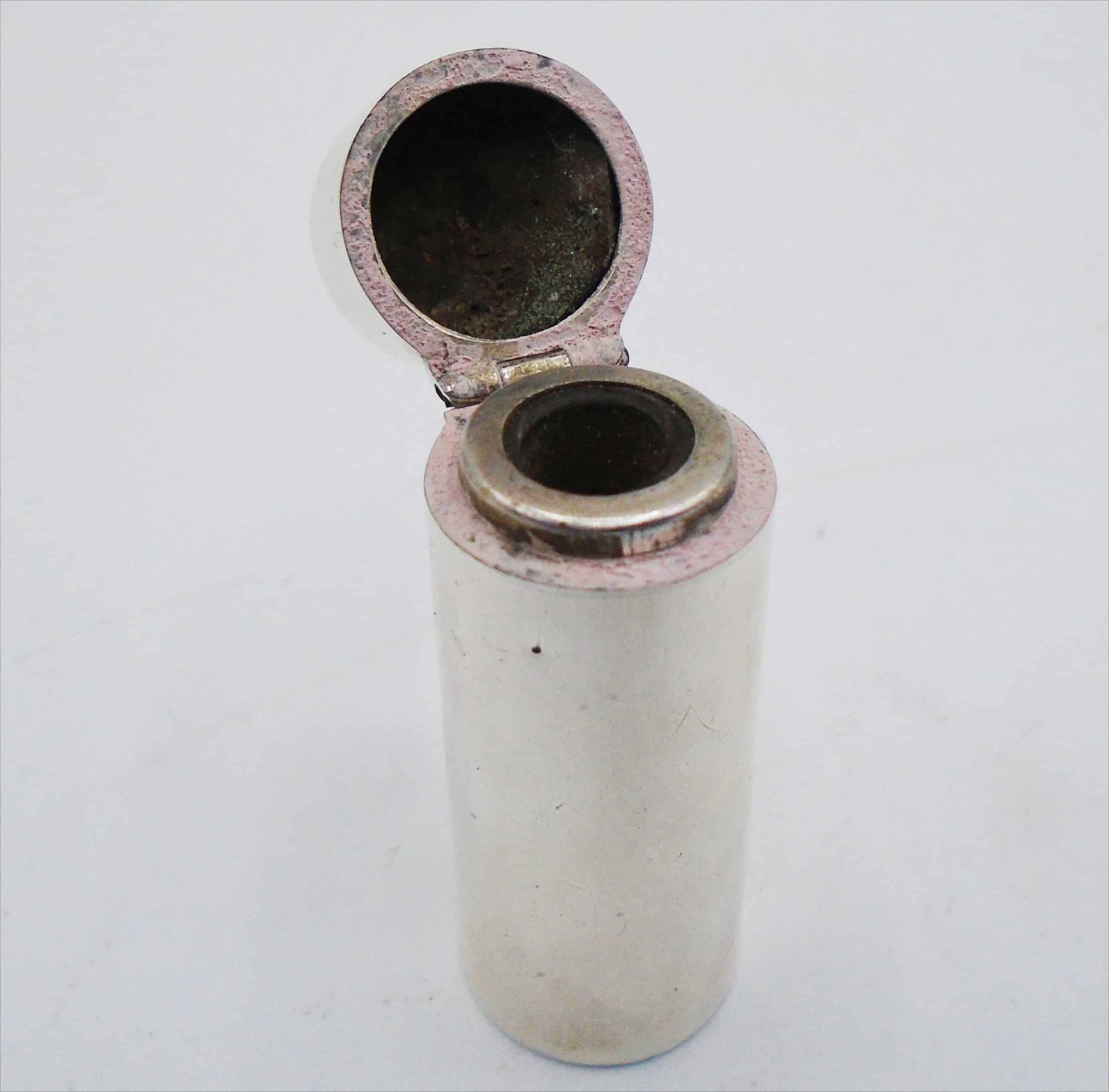 Victorian Solid Silver Scent bottle Holder - Image 4