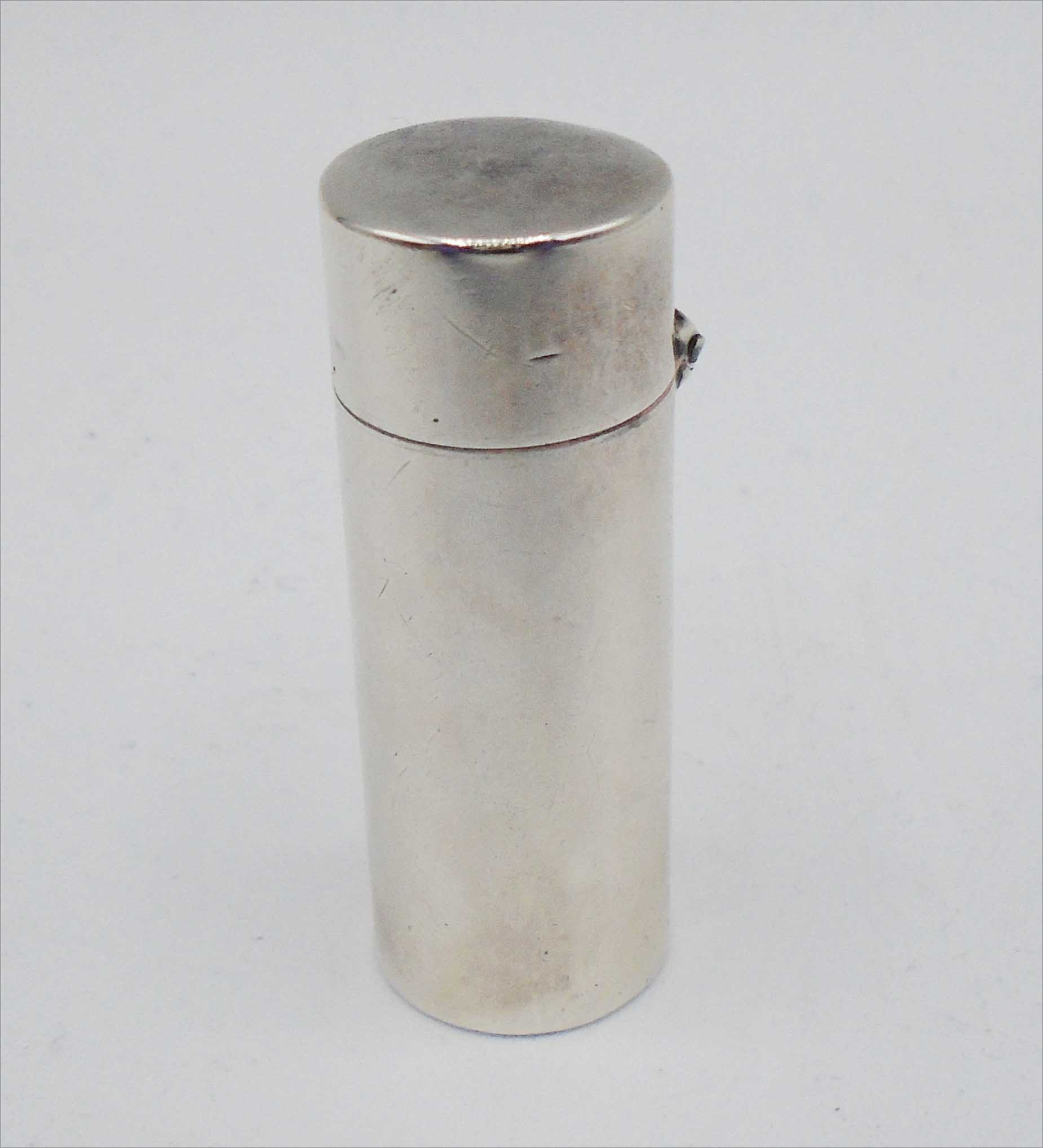 Victorian Solid Silver Scent bottle Holder - Image 2