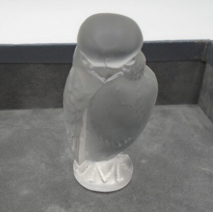 Lalique Small Frosted Glass Bird Of Prey