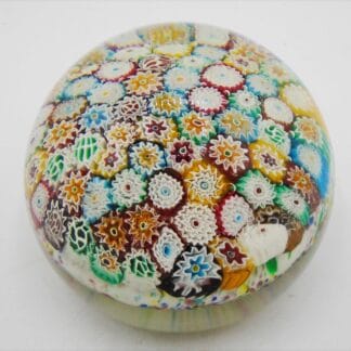 Millefiori Tight Packed Large Paperweight