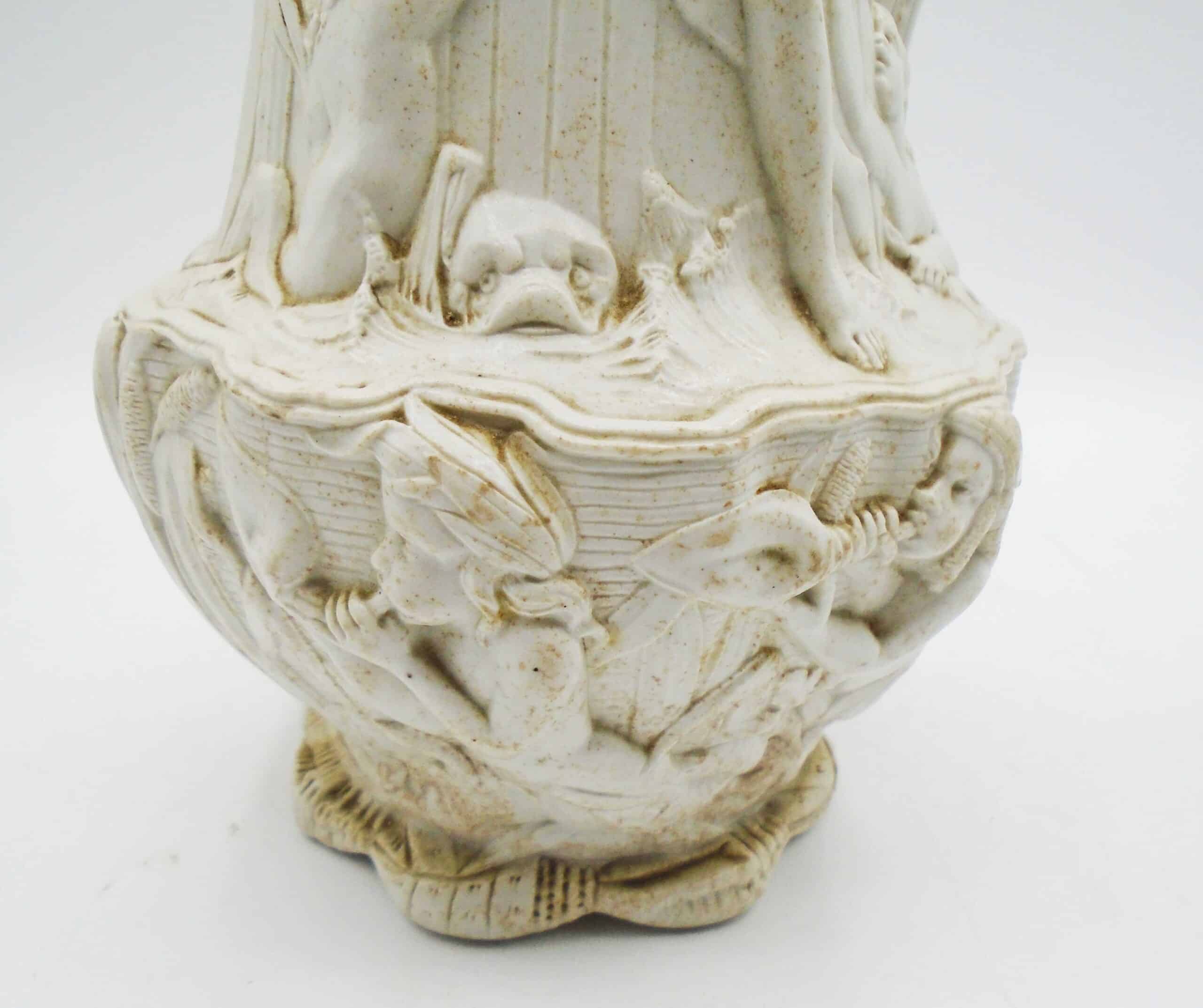 19th Century Charles Meigh Mythological English Stoneware Pitcher Jug - Image 3