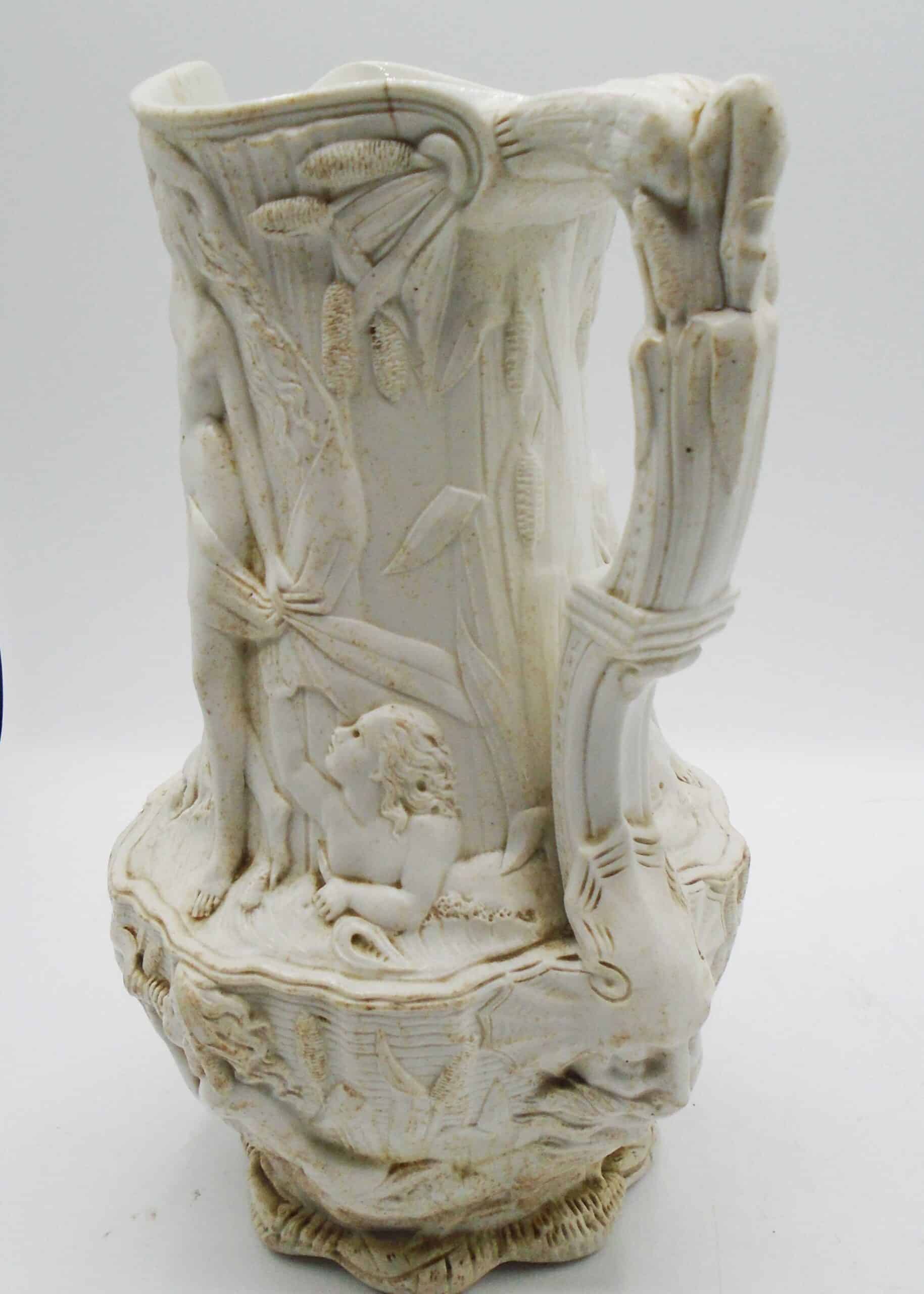 19th Century Charles Meigh Mythological English Stoneware Pitcher Jug - Image 5