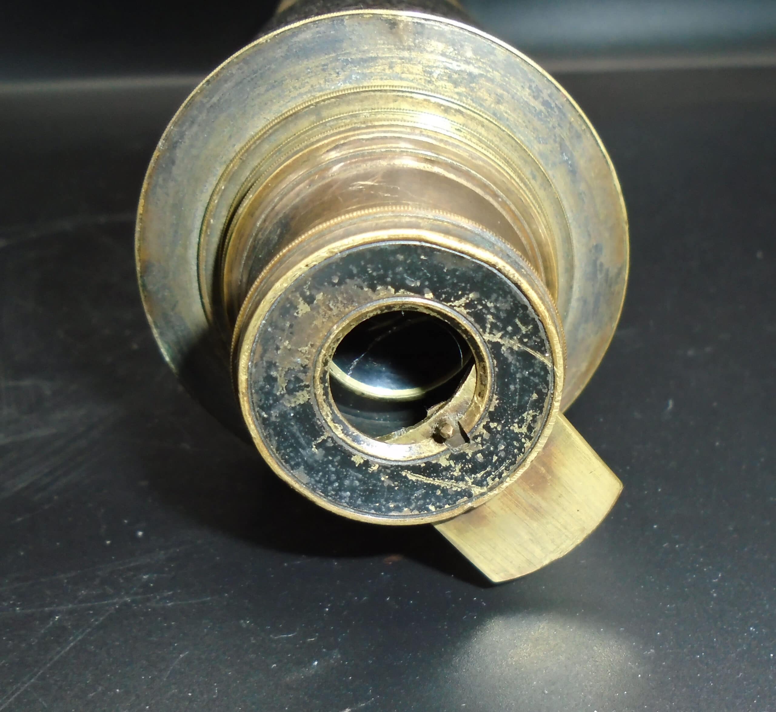 Victorian 3-Draw Telescope by Barton The Strand London - Image 3