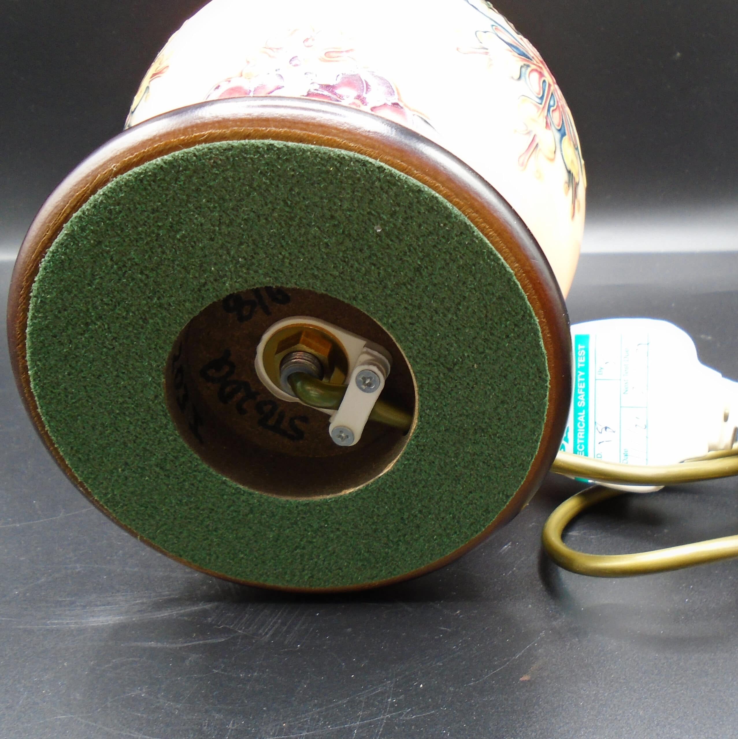 Moorcroft Oberon Honeysuckle Lamp By Rachel Bishop - Image 5