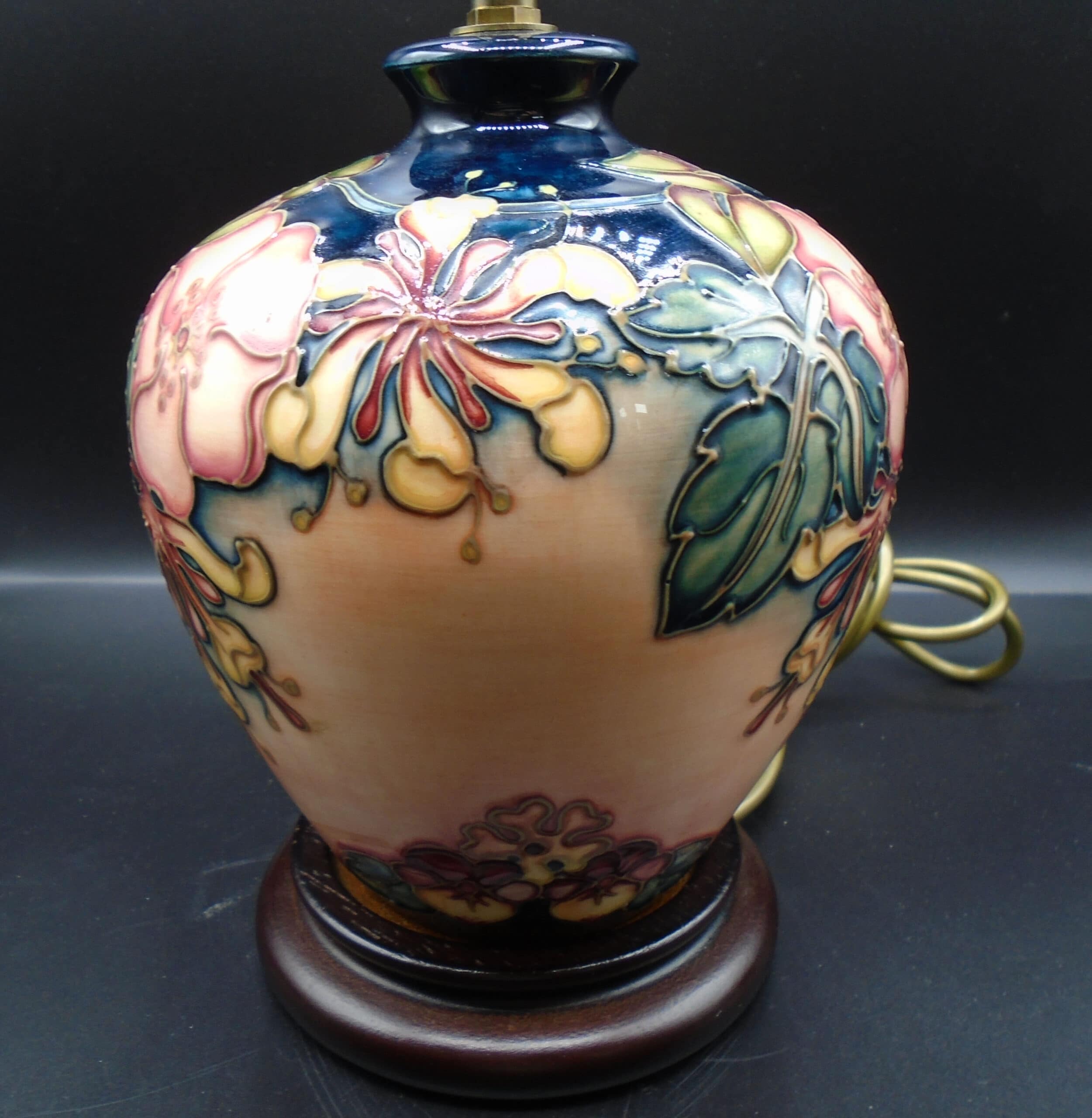 Moorcroft Oberon Honeysuckle Lamp By Rachel Bishop - Image 2