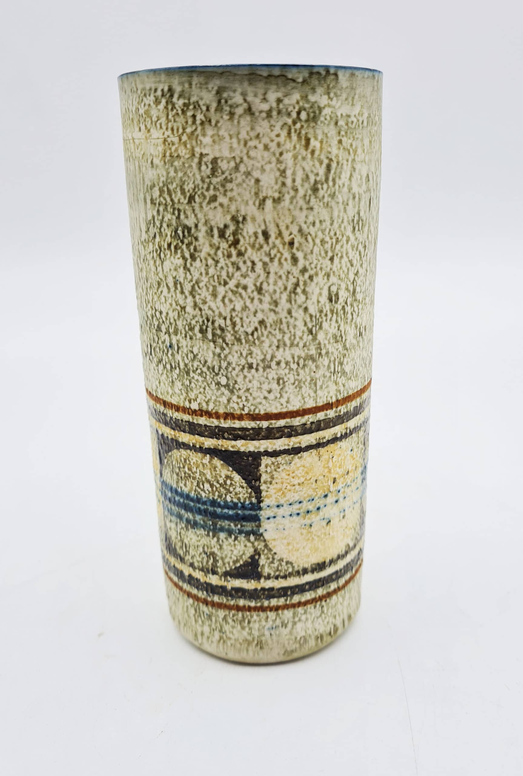 Rare 1960s Troika Cylindrical Vase By Honor Curtis - Image 2