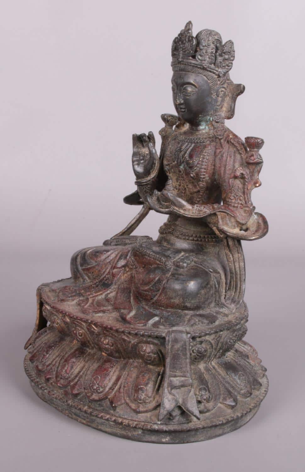 Chinese Ming Dynasty Bronze Buddha
