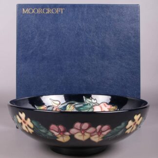 Large Moorcroft Oberon Bowl By Rachel Bishop