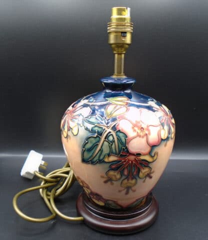 Moorcroft Oberon Honeysuckle Lamp By Rachel Bishop