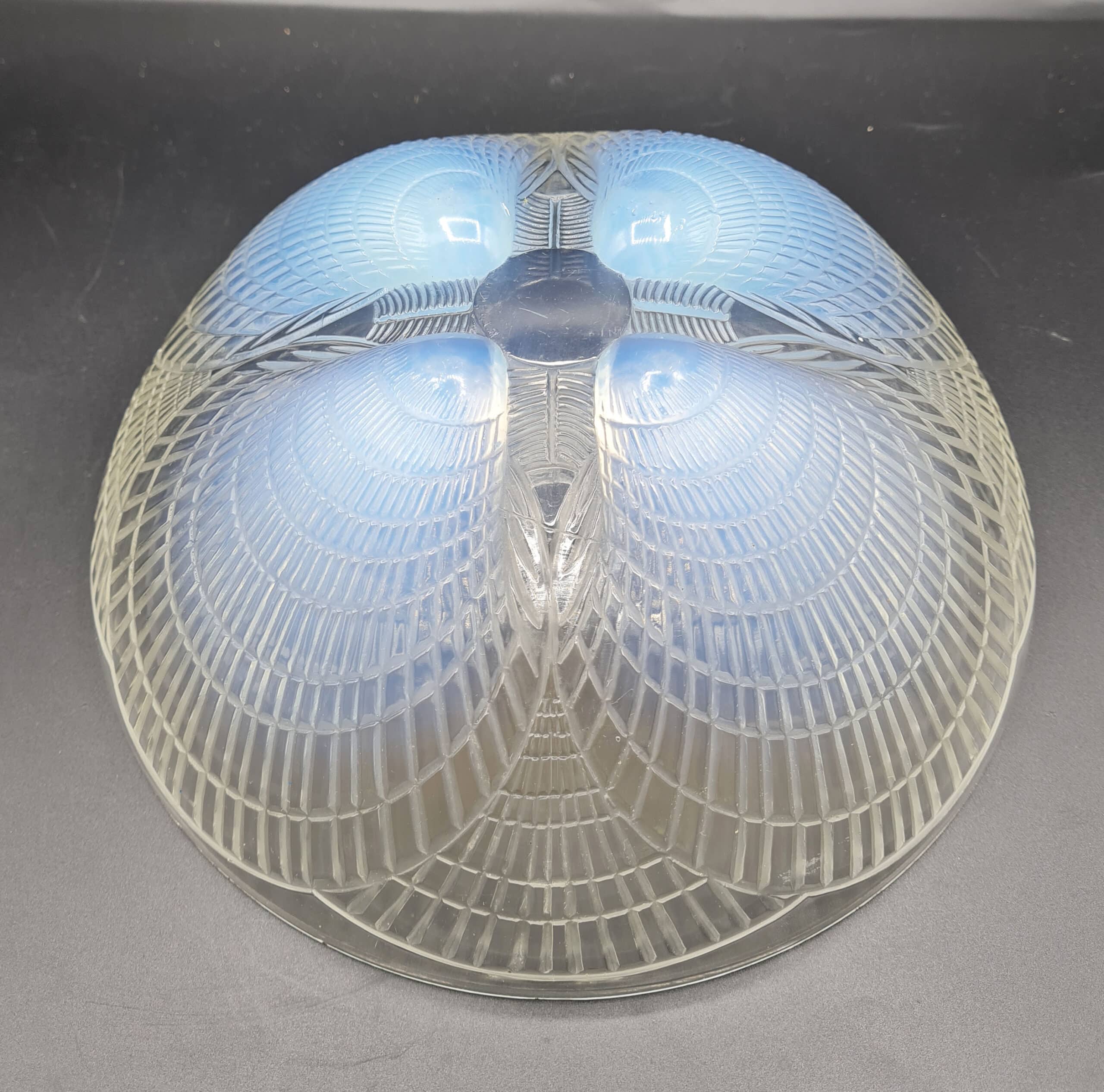 1930s Rene Lalique Large Art Deco Coquille Bowl - Image 4