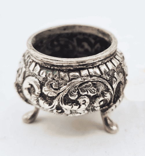 Antique 19th Century Indian Cutch Silver Cruet Set - Image 5