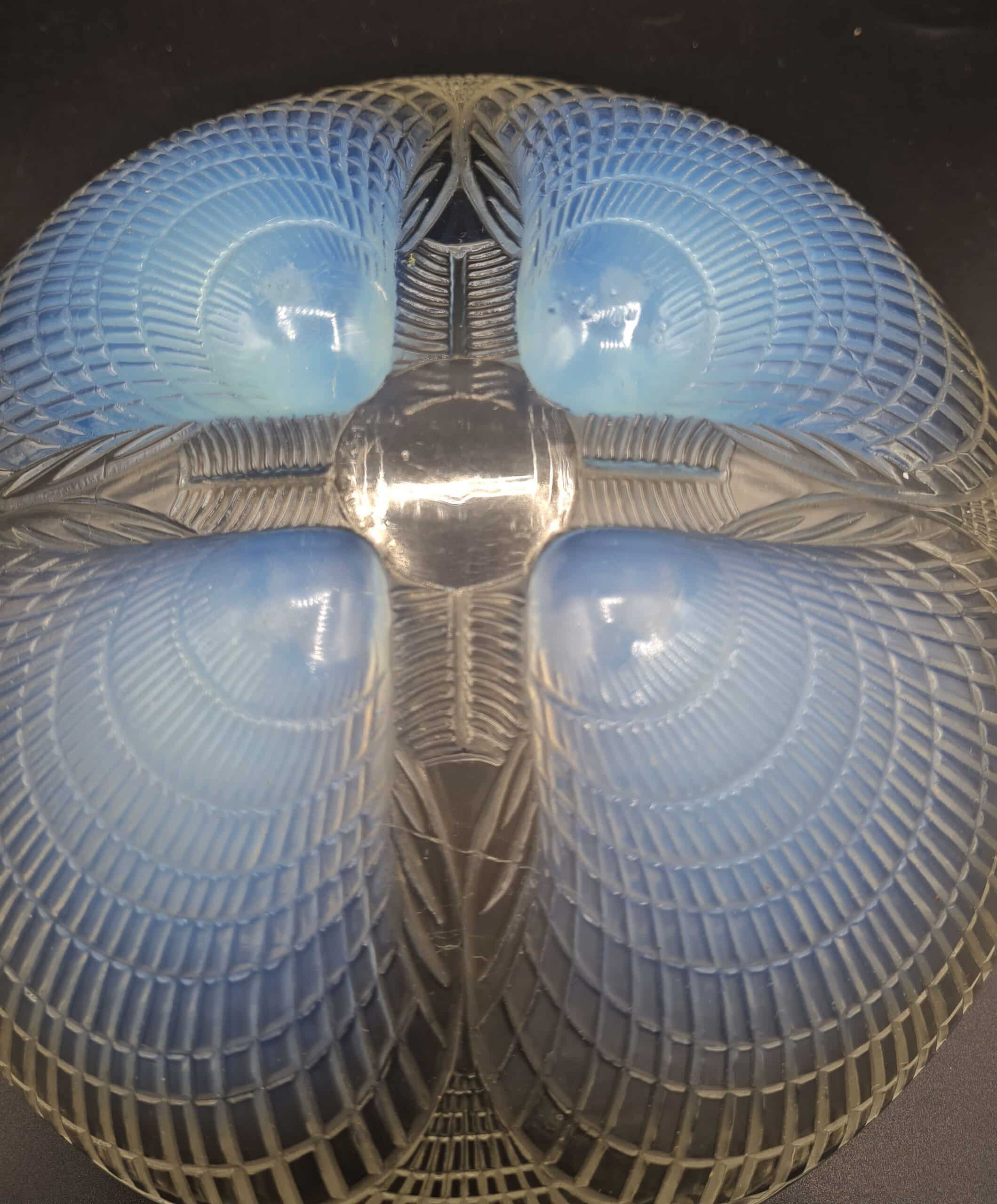 1930s Rene Lalique Large Art Deco Coquille Bowl - Image 5