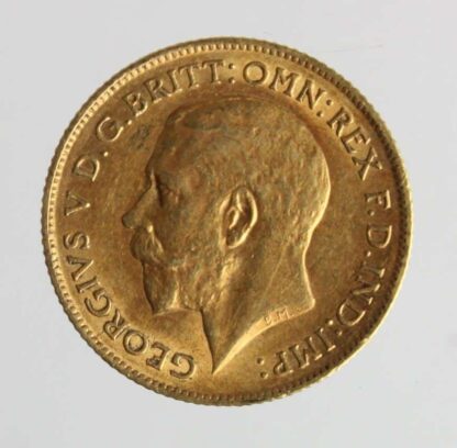 22ct Gold George V Half Sovereign 1912 - VF