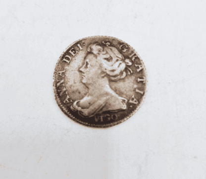 1703 Queen Anne VIGO Silver Sixpence