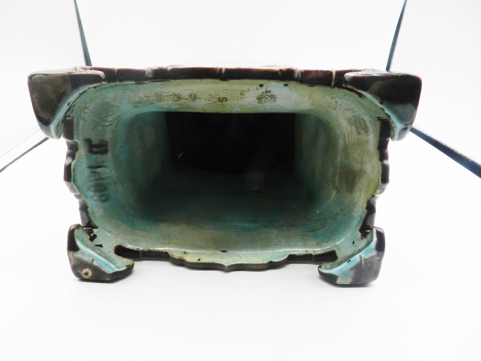 Very Rare 19th Century French Faience Design Majolica Clock - Image 12