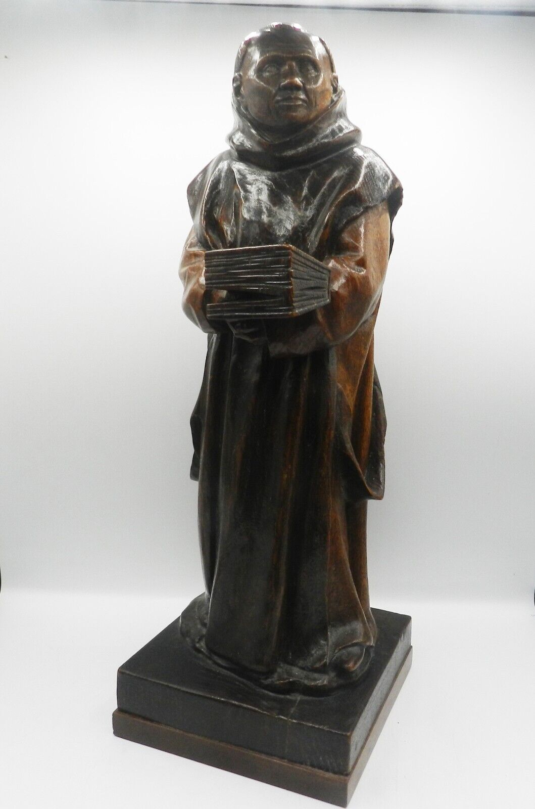 Black Forest Religious Oak Statue