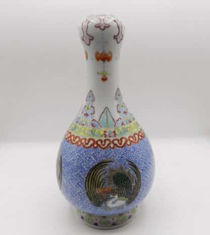 Antique Shenyang Imperial Palace Chinese Garlic Head Vase